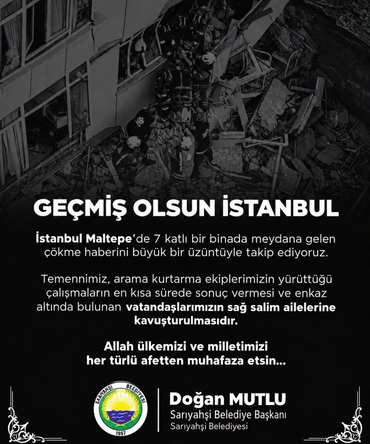 Geçmiş Olsun Istanbul.
