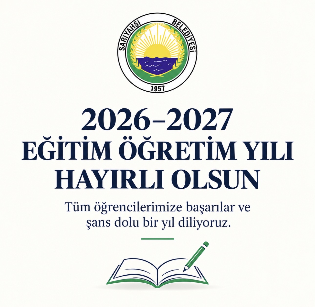 2026–2027 Eğitim Öğretim Yılı Hayırlı Olsun!  Yeni eğitim öğretim yılında tüm öğrencilerimize başarılar, öğretmenlerimize kolaylıklar, velilerimize mutluluklar diliyoruz. 